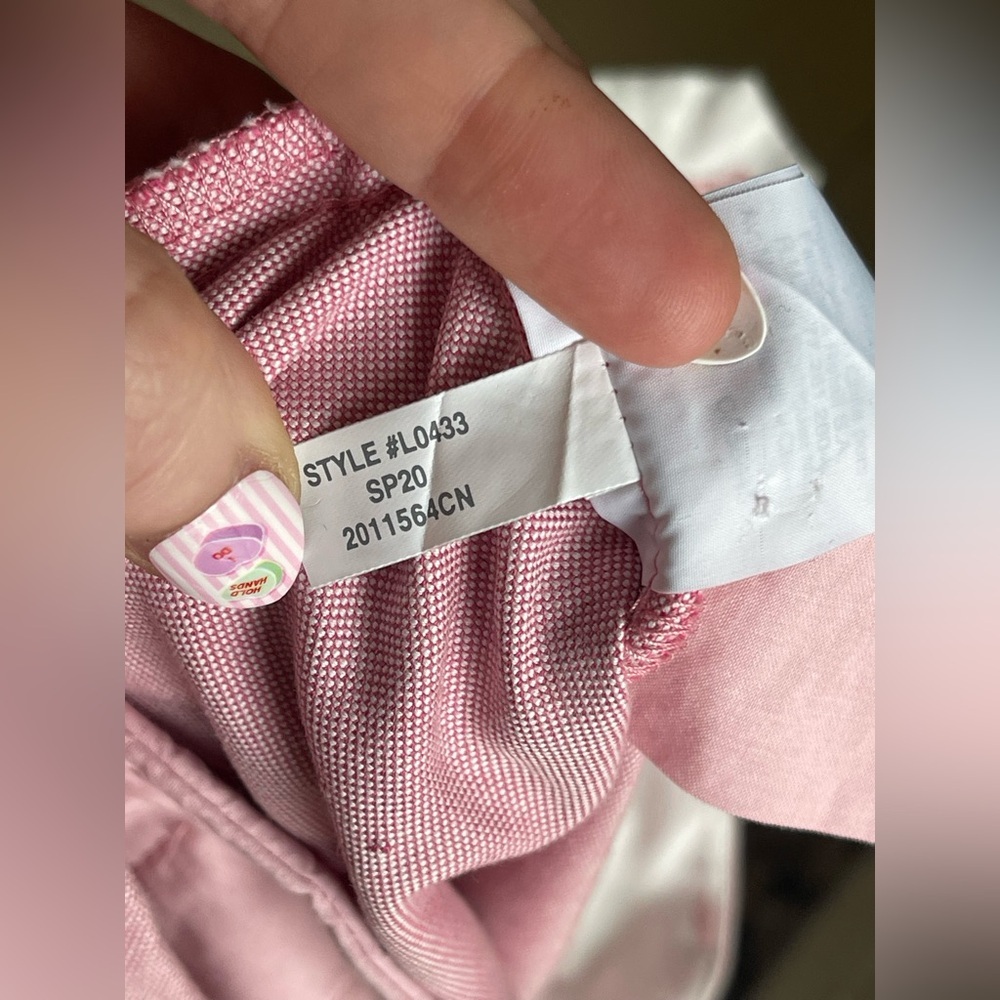 JCrew NWT French girl ankle crop pant in pink Italian cotton - Picture 10 of 12